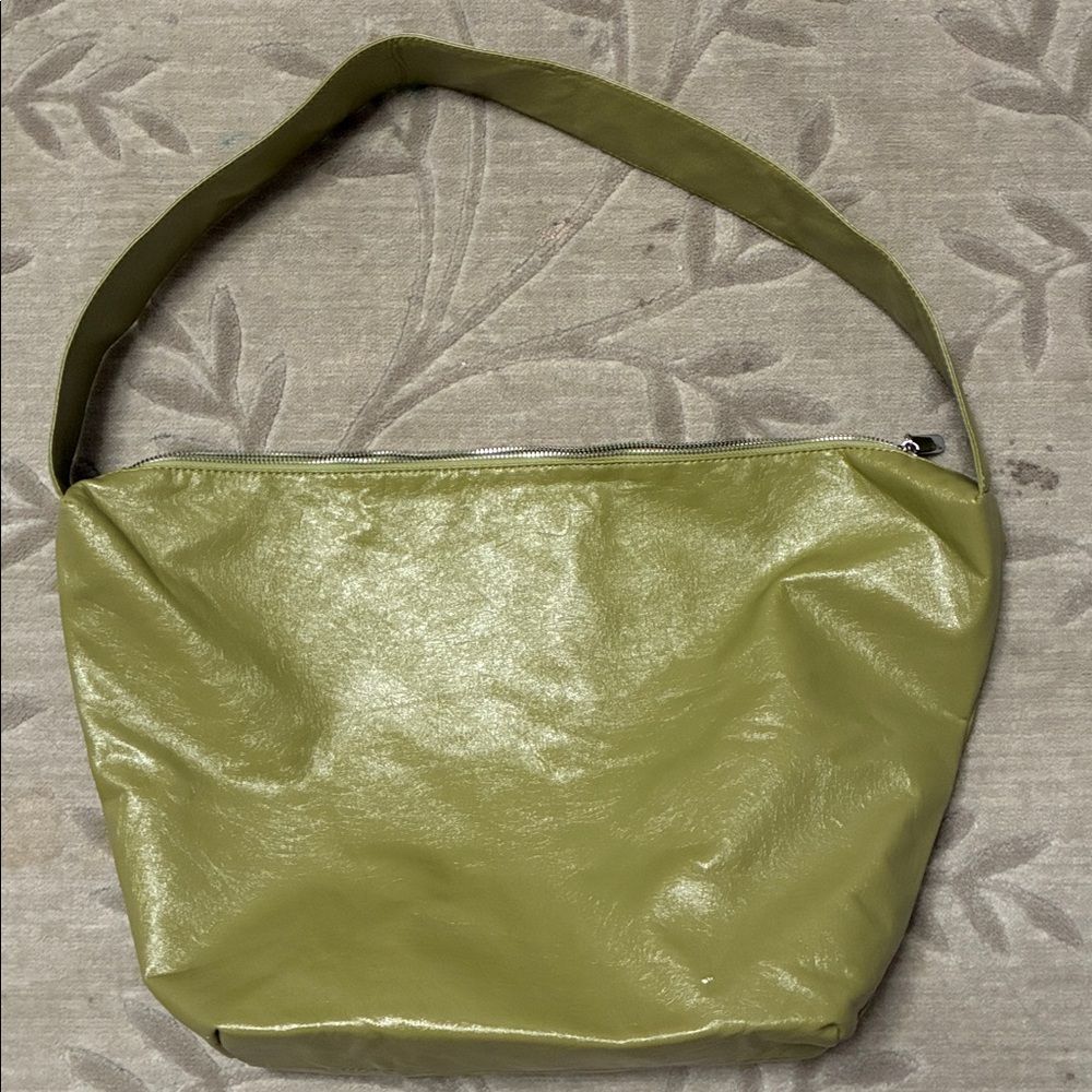 Women Fall Olive Green Tote Bag Medium Large